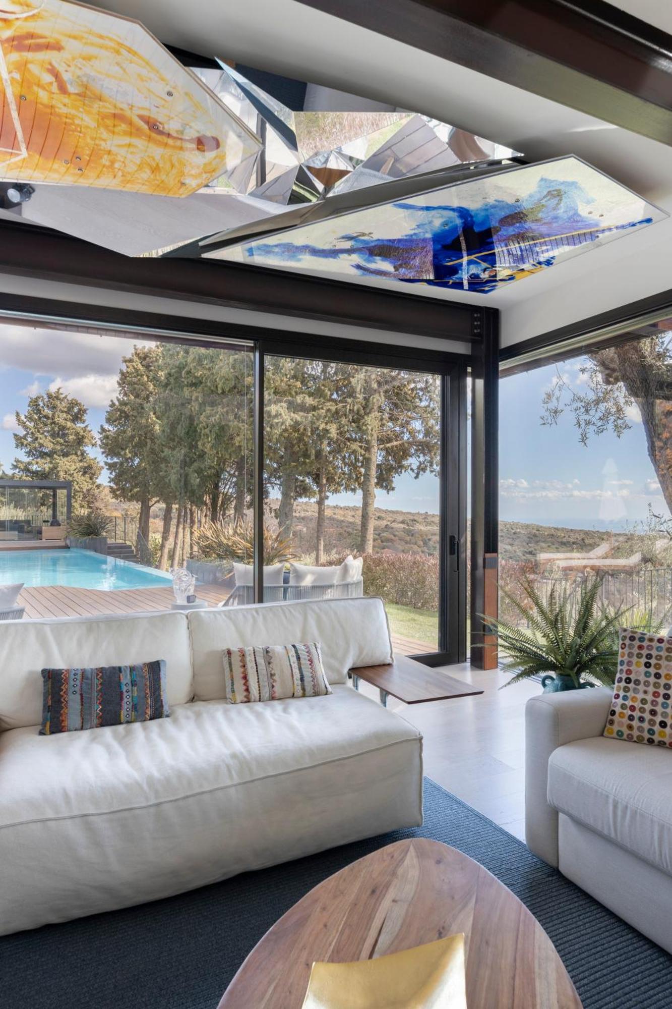 Scialaj Villa Di Lusso Sull'Etna Con Piscina E Vista Mare Ragalna Exteriér fotografie