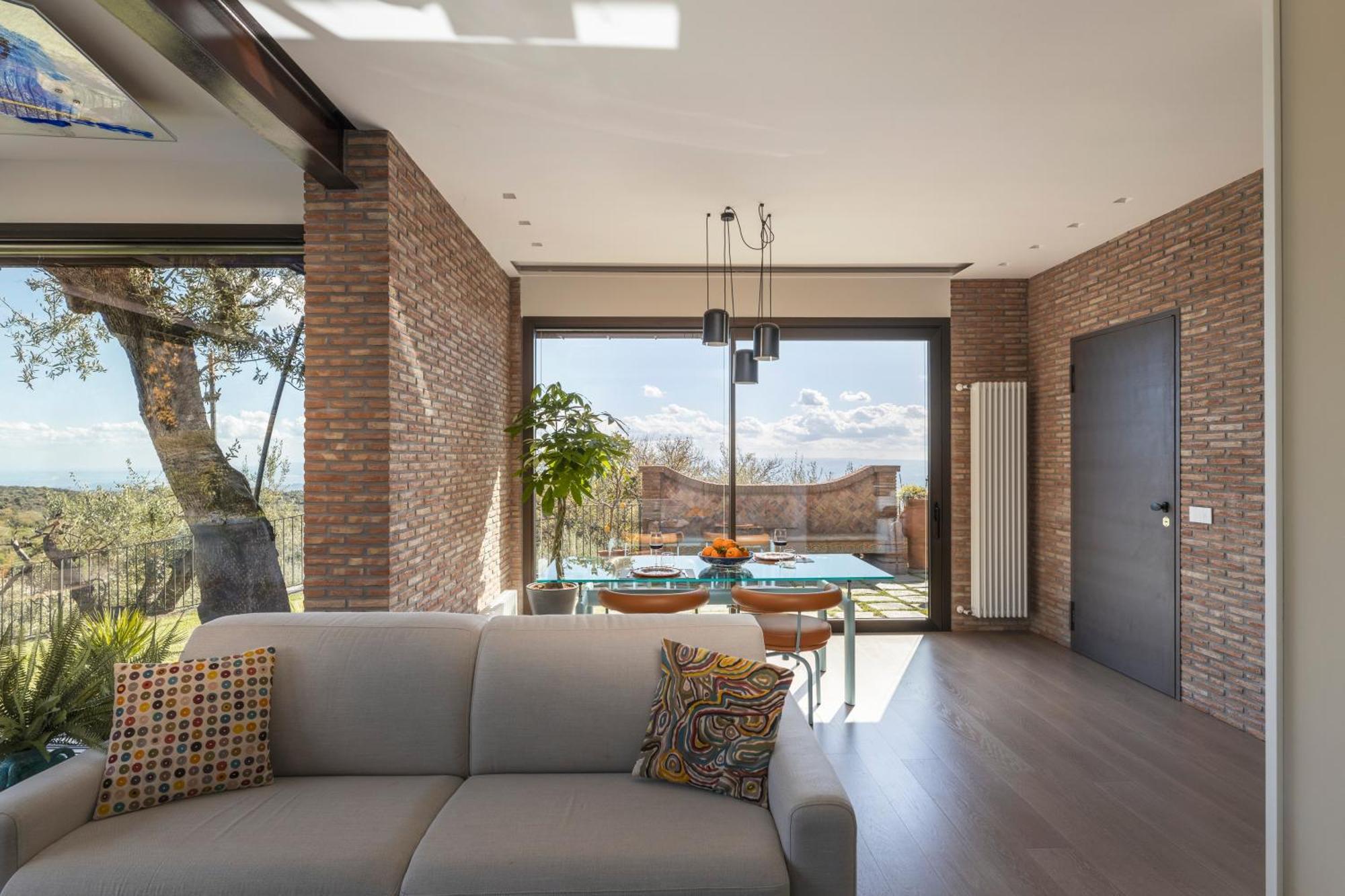 Scialaj Villa Di Lusso Sull'Etna Con Piscina E Vista Mare Ragalna Exteriér fotografie