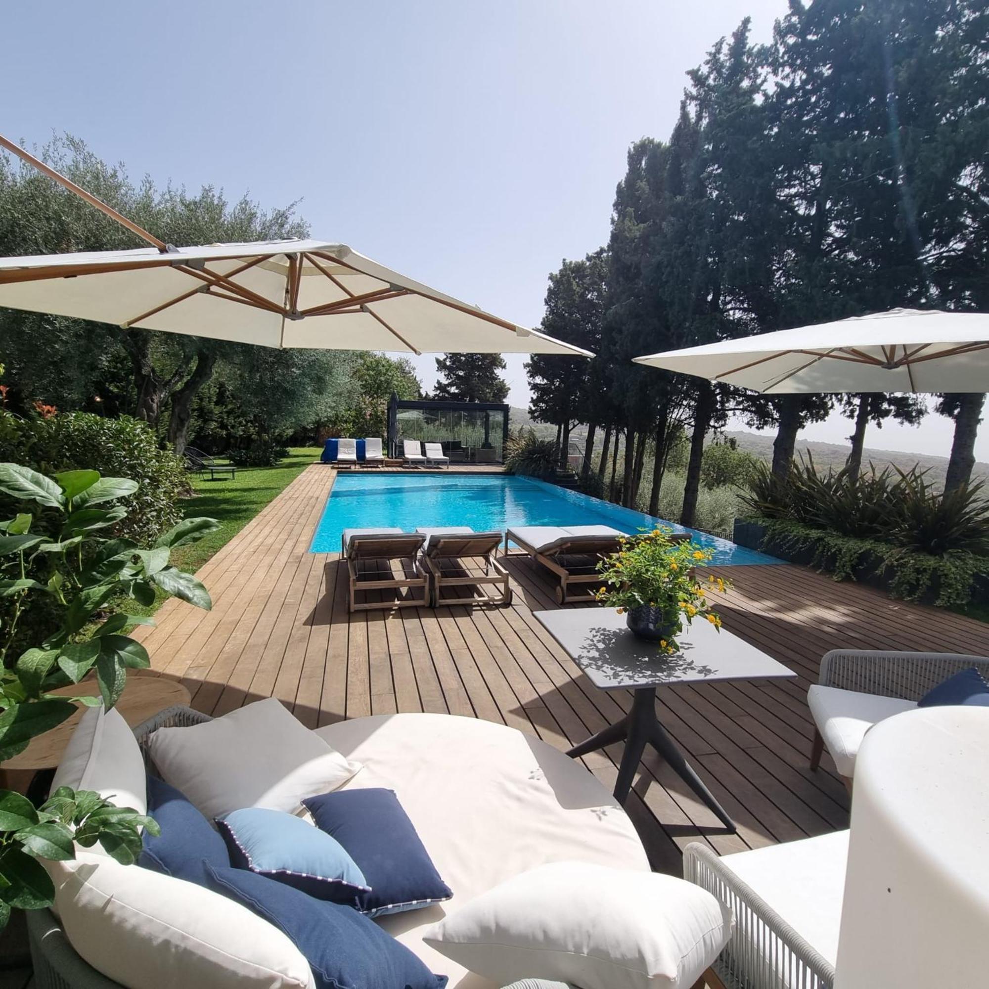Scialaj Villa Di Lusso Sull'Etna Con Piscina E Vista Mare Ragalna Exteriér fotografie