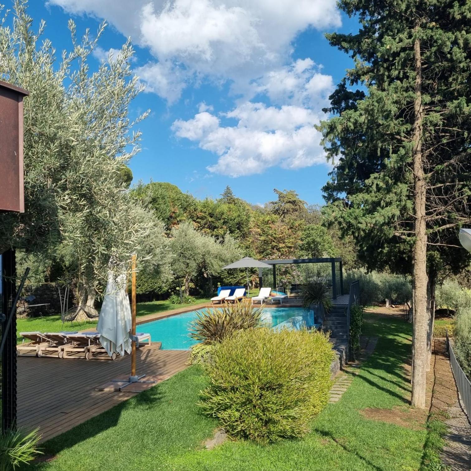 Scialaj Villa Di Lusso Sull'Etna Con Piscina E Vista Mare Ragalna Exteriér fotografie