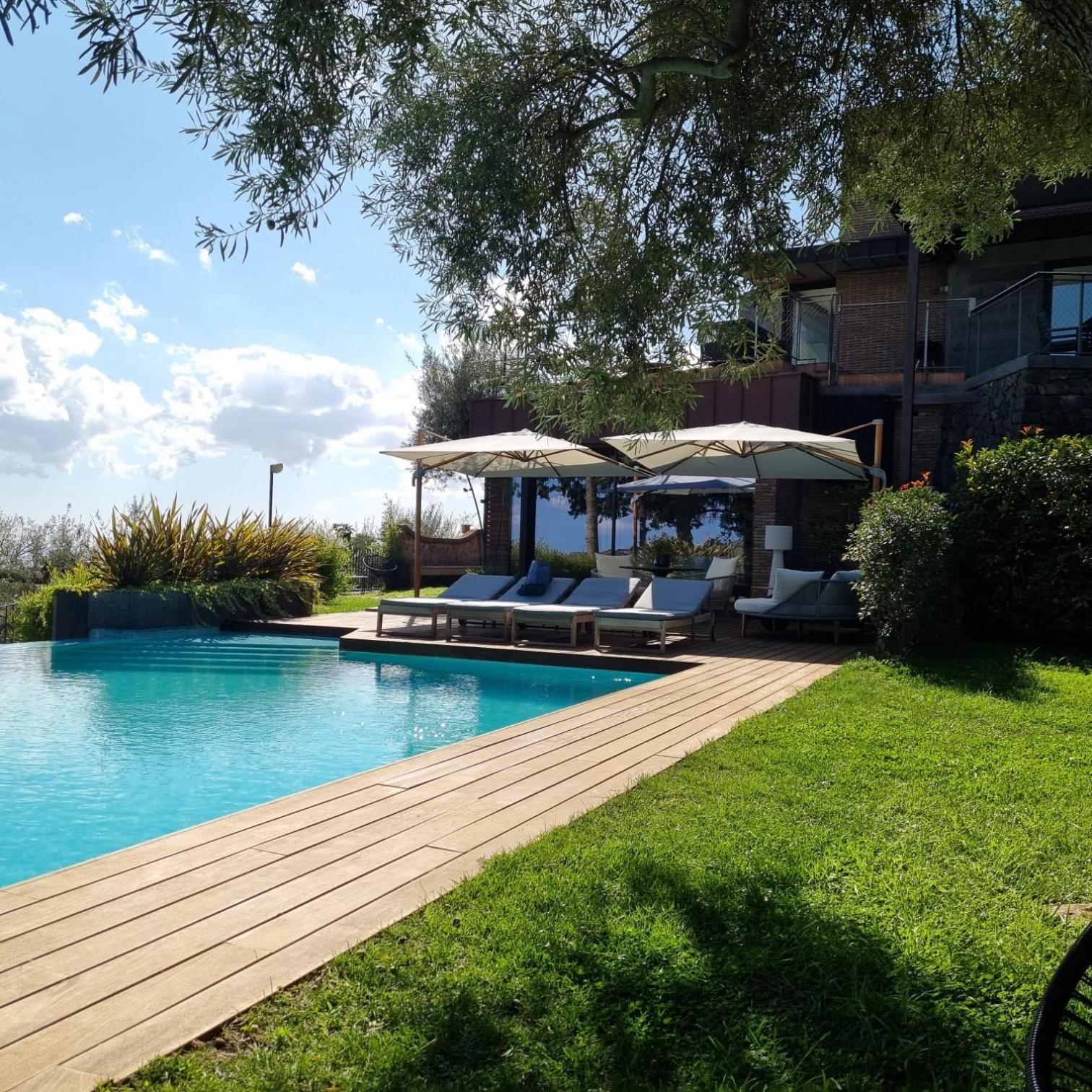 Scialaj Villa Di Lusso Sull'Etna Con Piscina E Vista Mare Ragalna Exteriér fotografie